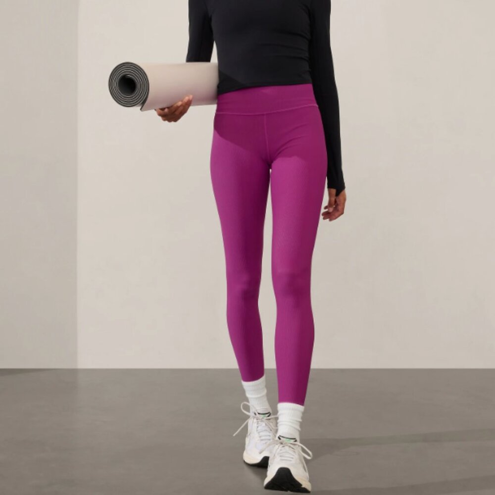 Ultra high rise rib leggings